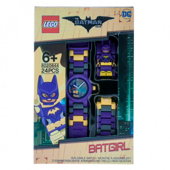 Часы LEGO Super Heroes 8020844 Batman Movie Бэтгерл с минифигуркой в Иваново