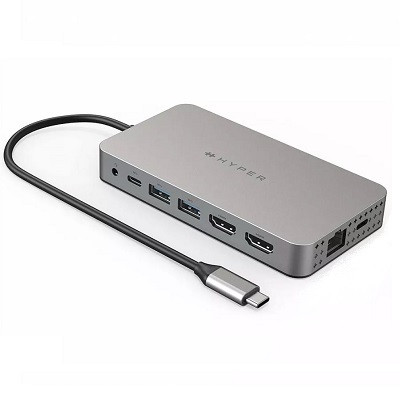 USB Хаб Hyper HyperDrive Dual 4K HDMI 10-в-1 USB-C в Иваново