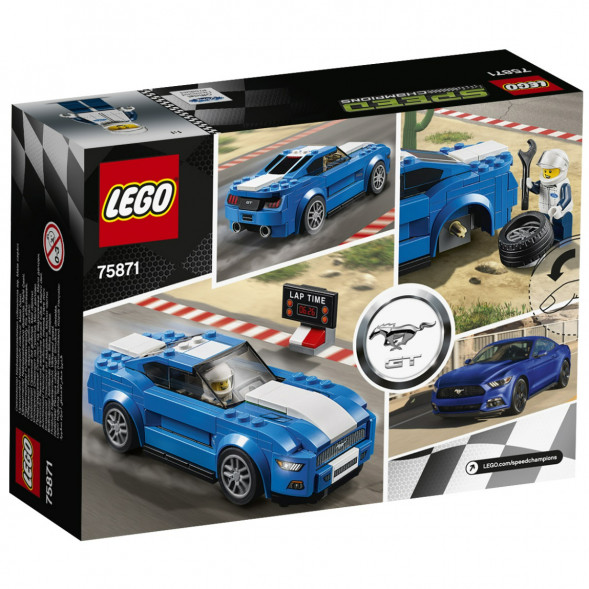 Конструктор LEGO Speed Champions 75871 Ford Mustang GT в Иваново