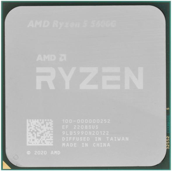 Процессор AMD Ryzen 5 5600G BOX (100-100000252BOX) AM4 в Иваново