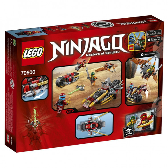 Конструктор LEGO Ninjago 70600 Погоня на мотоциклах в Иваново