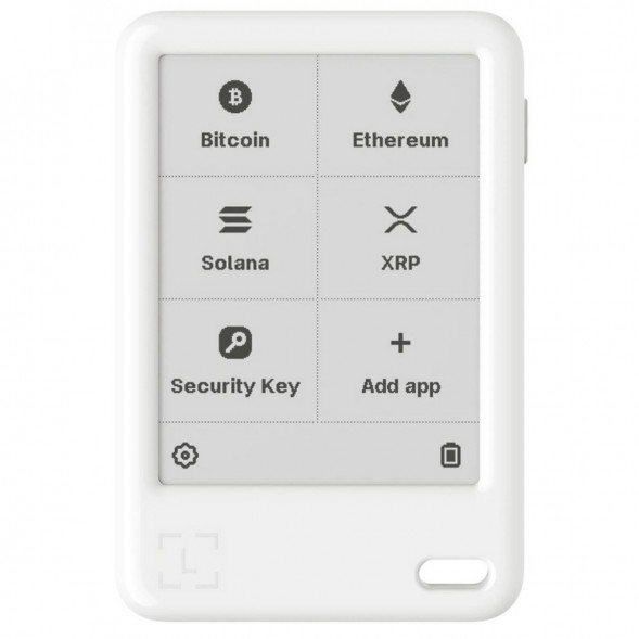 Комплект Криптокошелек Ledger Nano Gen5, белый + Декоративные бейджи (Set 3) в Иваново