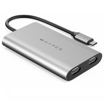 Адаптер HyperDrive Dual 4K HDMI для MacBook M1/M2 в Иваново