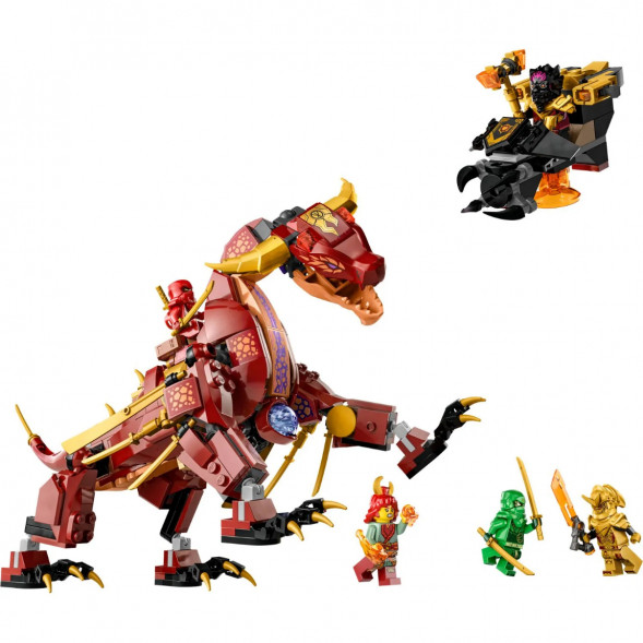 Конструктор LEGO Ninjago 71793 Лавовый дракон-трансформер в Иваново