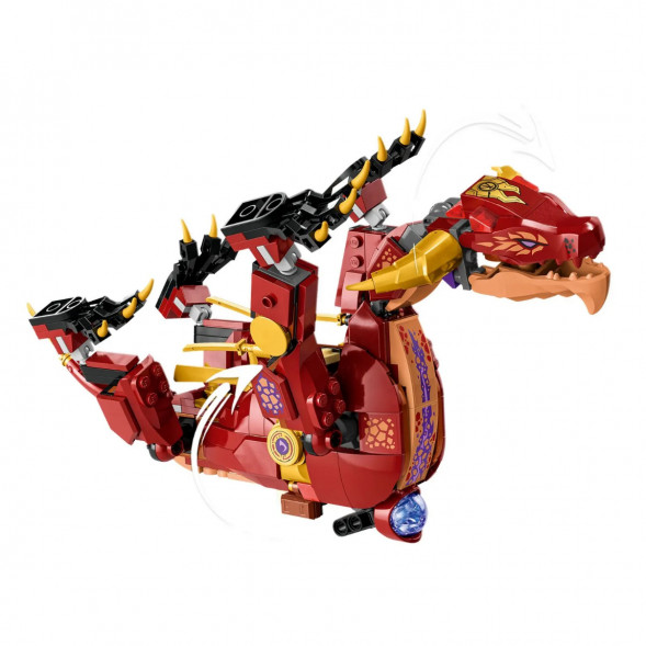 Конструктор LEGO Ninjago 71793 Лавовый дракон-трансформер в Иваново