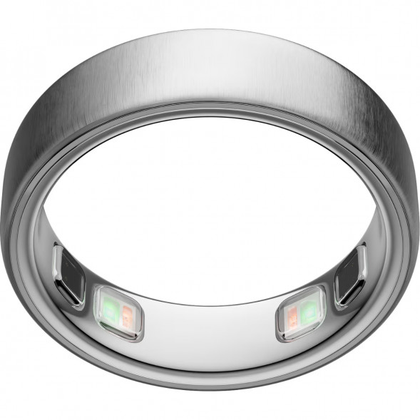 Умное кольцо Oura Ring 5 (размер 7), матовое серебро/Brushed Silver в Иваново