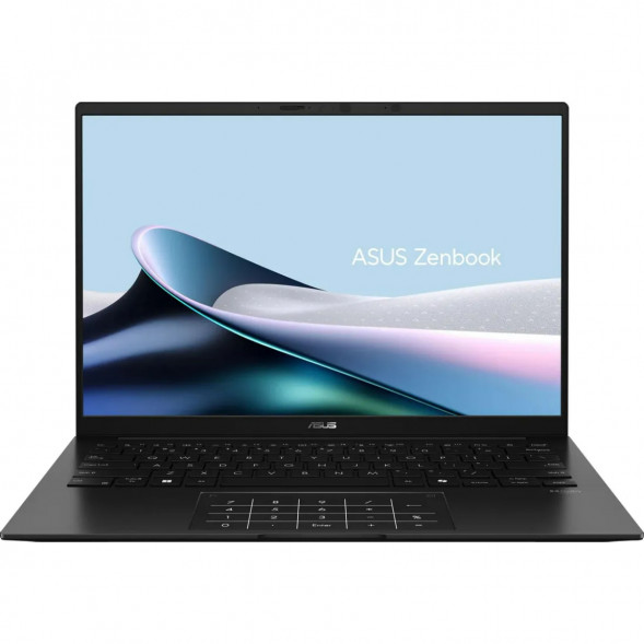 Ноутбук ASUS Zenbook 14 UM3406GA-QD132 (14&amp;quot;, OLED, AMD Ryzen AI 5 430 2ГГц, 4 ядра, 16ГБ LPDDR5x, 512ГБ SSD, AMD Radeon 840M, без ОС), черный в Иваново