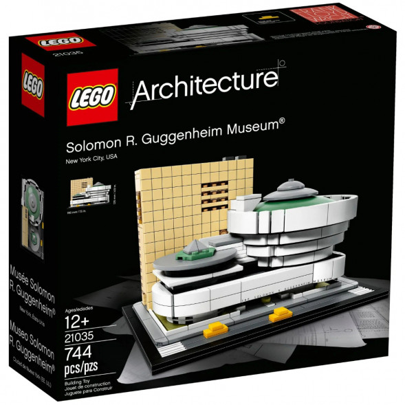 Конструктор LEGO Architecture 21035 Музей Соломона Гуггенхайма в Иваново