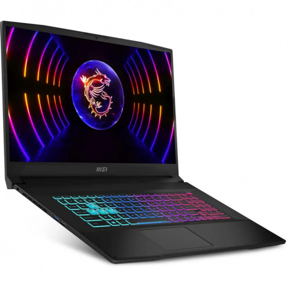Ноутбук MSI Katana 17 B13VEK-1624XRUY (17.3&amp;quot;, IPS, Intel Core i5 13420H 2.1ГГц, 8 ядер, 16ГБ DDR5, 512ГБ SSD, NVIDIA GeForce RTX 4050 - 6 ГБ, без ОС), черный в Иваново