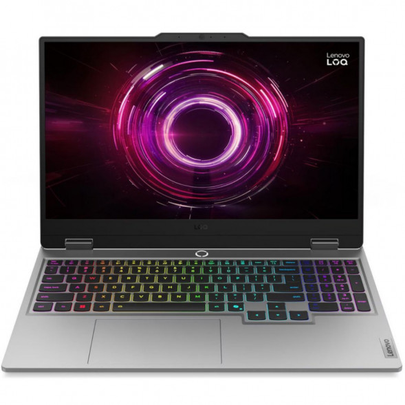 Ноутбук Lenovo LOQ 15AHP10 (83JG003DPB) (15.6&amp;quot;,  IPS, AMD Ryzen 5 220, 6 ядер, 16 ГБ DDR5, SSD 512 ГБ, NVIDIA GeForce RTX 5050 - 8 ГБ, без ОС), серый в Иваново