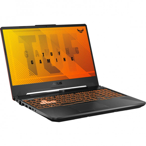 Ноутбук ASUS TUF Gaming A15 FA506NCG-HN330 (15.6&amp;quot;, IPS, AMD Ryzen 7 8845HS 3.8ГГц, 8-ядерный, 16ГБ DDR5, 512ГБ SSD, NVIDIA GeForce RTX 3050 - 4 ГБ, без ОС), черный в Иваново