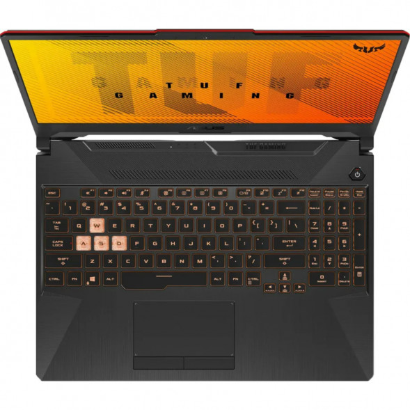 Ноутбук ASUS TUF Gaming A15 FA506NCG-HN330 (15.6&amp;quot;, IPS, AMD Ryzen 7 8845HS 3.8ГГц, 8-ядерный, 16ГБ DDR5, 512ГБ SSD, NVIDIA GeForce RTX 3050 - 4 ГБ, без ОС), черный в Иваново