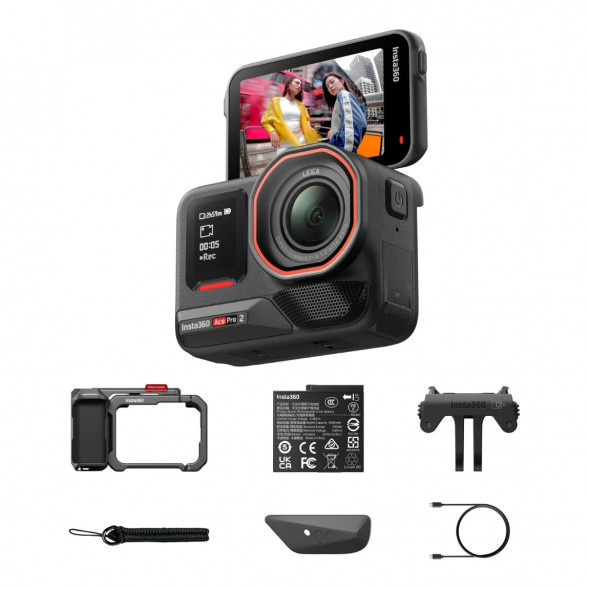 Экшн-камера Insta360 Ace Pro 2 Single Battery Xplorer Bundle, Gray в Иваново