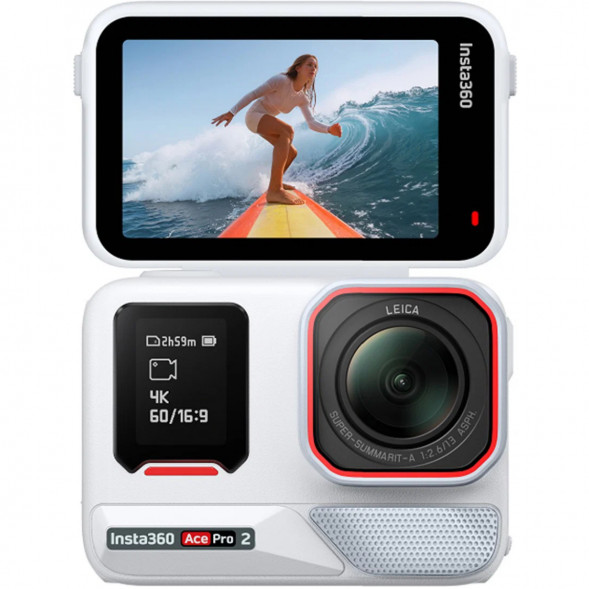 Экшн-камера Insta360 Ace Pro 2 Single Battery Xplorer Bundle, Arctic White в Иваново
