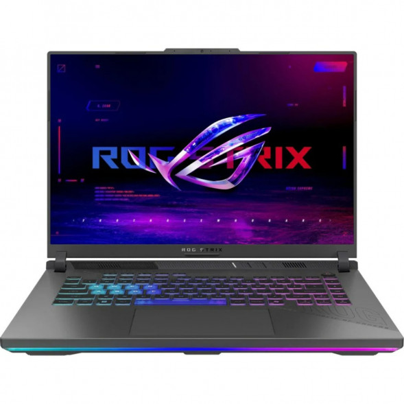 Ноутбук ASUS ROG Strix G16 G614PR-RV090 (16&amp;quot;, IPS, AMD Ryzen 9 8940HX 2.4ГГц, 16 ядер, 32ГБ DDR5, 1ТБ SSD, 	 NVIDIA GeForce RTX 5070 Ti - 12 ГБ, TGP 140Вт, без ОС), серый в Иваново