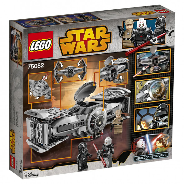 Конструктор LEGO Star Wars 75082 Улучшенный Прототип TIE Истребителя в Иваново