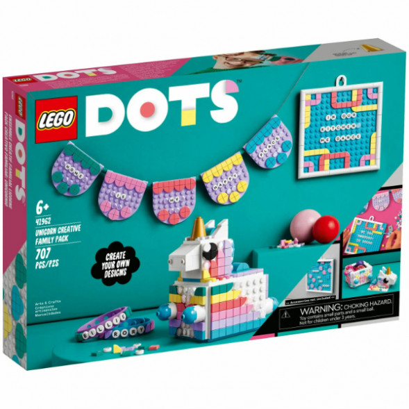 Конструктор LEGO DOTS 41962 Творческий семейный набор «Единорог» в Иваново