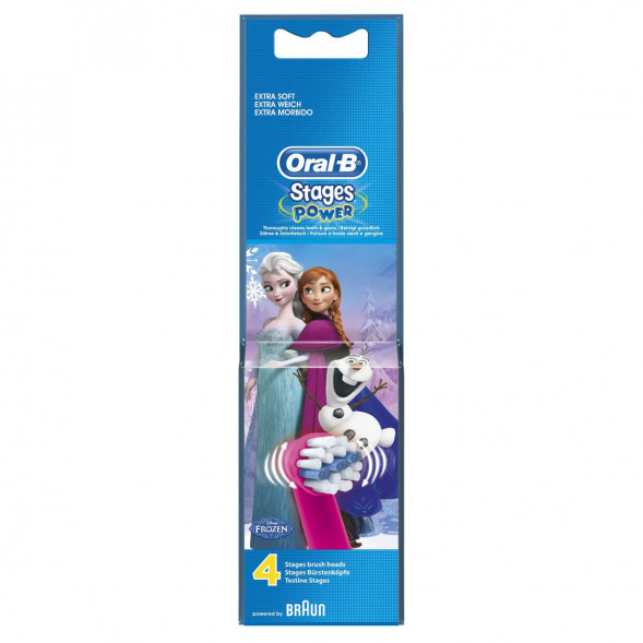 Насадки на зубные щетки Oral-B Frozen, 4 шт. в Иваново