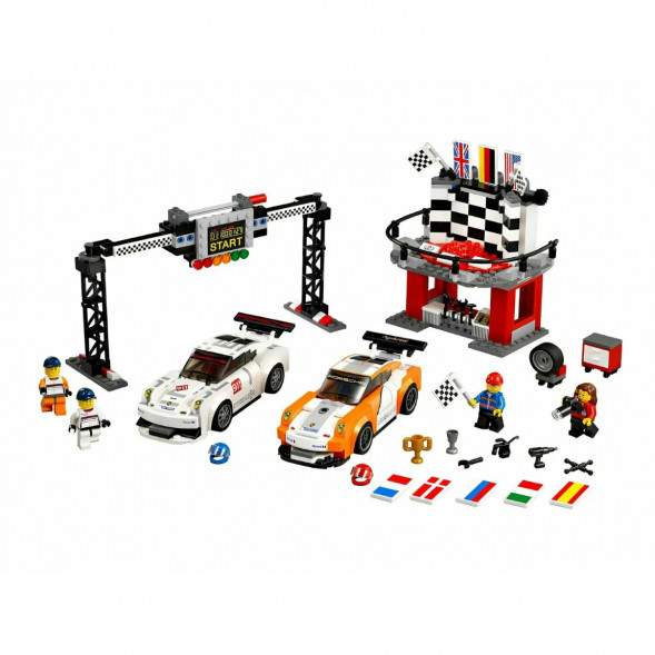 Конструктор LEGO Speed Champions 75912 Финишная линия гонки Porsche 911 GT в Иваново