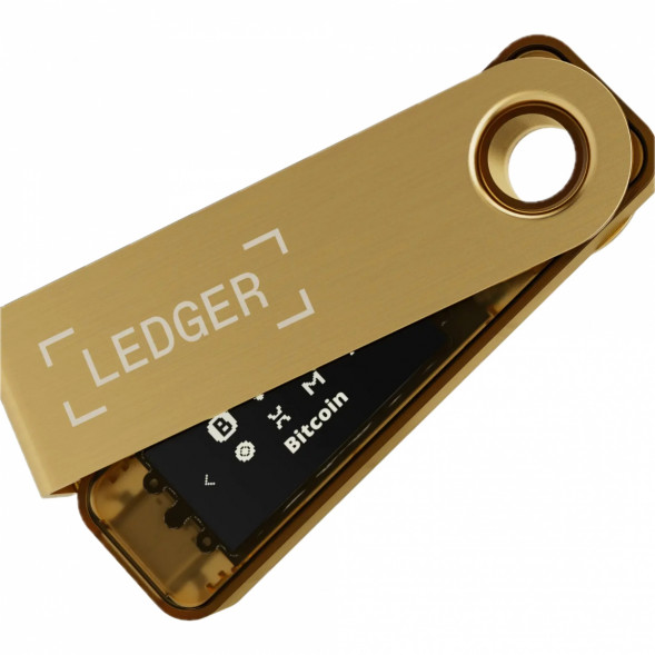 Криптокошелек Ledger Nano S Plus 1 шт., золотой в Иваново