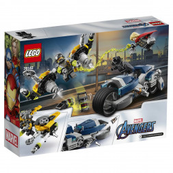 Конструктор LEGO Super Heroes 76142 Мстители Атака на спортбайке