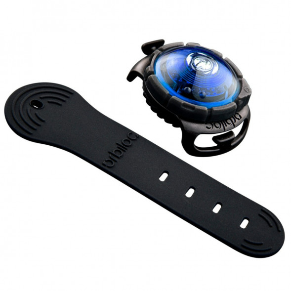 Фонарь для собак Orbiloc Dog Dual Signal Colours, синий в Иваново