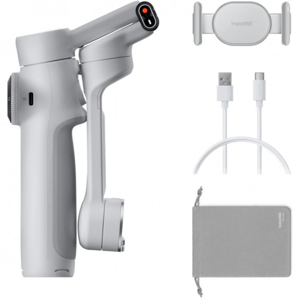 Cтабилизатор Insta360 Flow 2 Standard Bundle, Stone Gray в Иваново