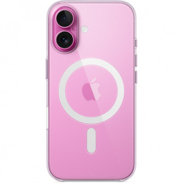 Чехол Apple Clear Case with MagSafe для iPhone 16 Plus, прозрачный (MA7D4ZM/A) в Иваново