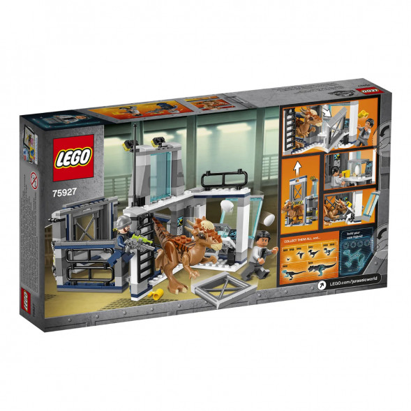 Конструктор LEGO Jurassic World 75927 Побег стигимолоха из лаборатории в Иваново