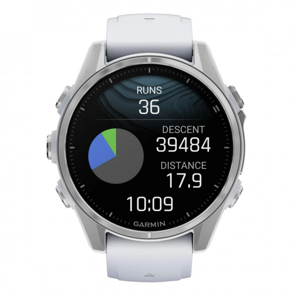 Умные часы Garmin Fenix 8, 43 mm, Whitestone 010-02903-00 в Иваново