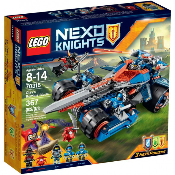 Конструктор LEGO Nexo Knights 70315 Устрашающий разрушитель Клэя в Иваново
