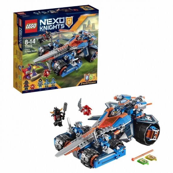 Конструктор LEGO Nexo Knights 70315 Устрашающий разрушитель Клэя в Иваново