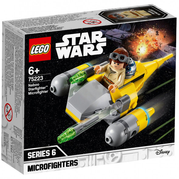 Конструктор LEGO Star Wars 75223 Микрофайтеры: Истребитель с планеты Набу в Иваново