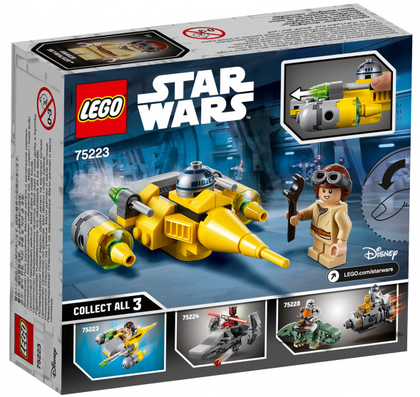 Конструктор LEGO Star Wars 75223 Микрофайтеры: Истребитель с планеты Набу в Иваново