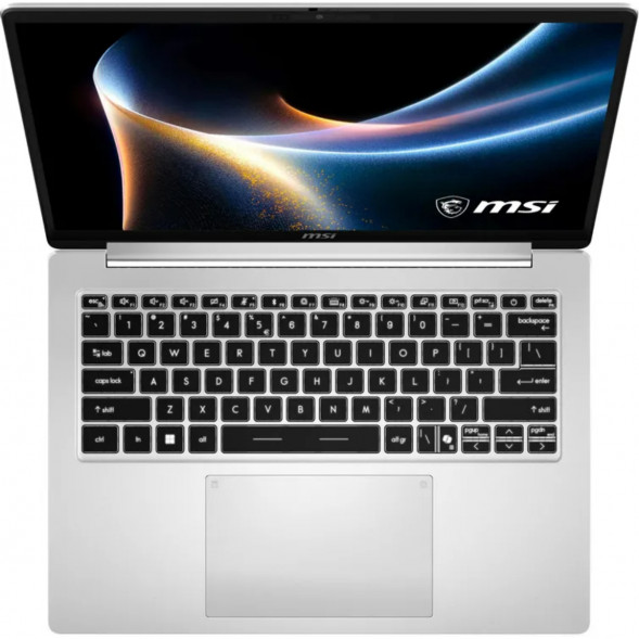 Ноутбук MSI Modern 14S AI+ G3MG-011XRU (14&amp;quot;, OLED, Intel Core Ultra 5 322 2.5ГГц, 6 ядер, 16ГБ DDR5, 512ГБ SSD, Intel Graphics, без ОС), серебристый в Иваново