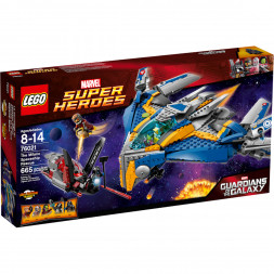 Конструктор LEGO Super Heroes 76021 Спасение космического корабля «Милано»
