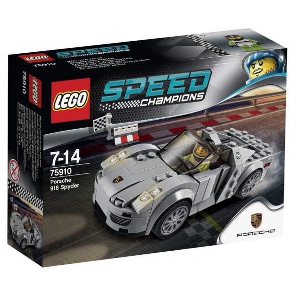 Конструктор LEGO Speed Champions 75910 Porsche 918 Spyde в Иваново