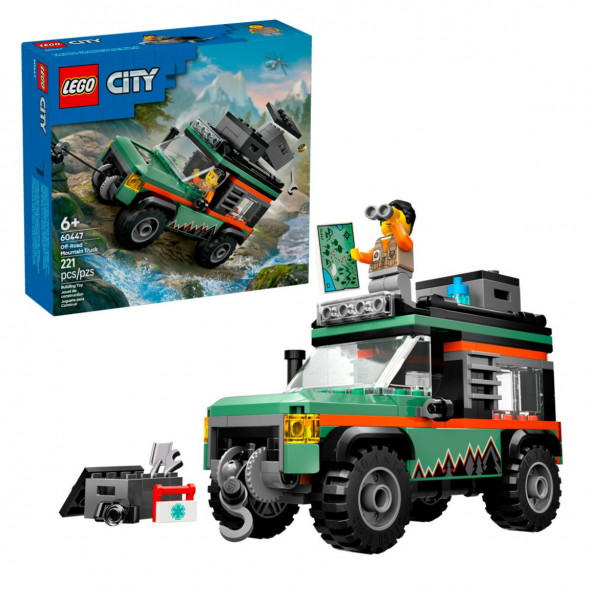Конструктор LEGO City 60447 Внедорожный горный грузовик в Иваново