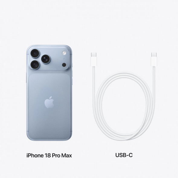 Смартфон Apple iPhone 18 Pro Max 512GB (SIM + eSIM), Glacier в Иваново