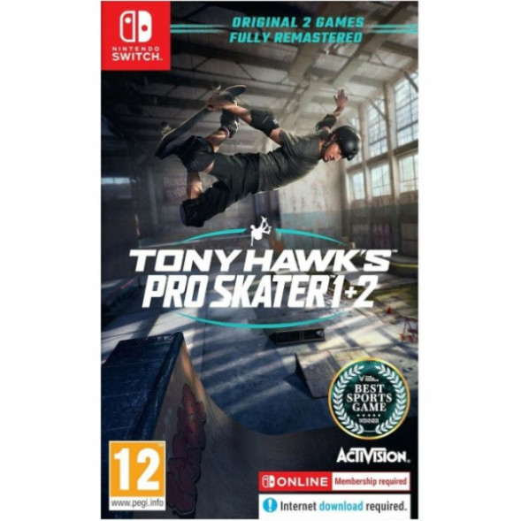 Игра Tony Hawk`s Pro Skater 1+2 [Nintendo Switch, английская версия] в Иваново