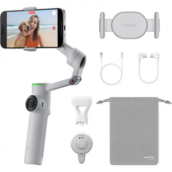 Стабилизатор Insta360 Flow 2 Pro Creator Kit, Stone Gray в Иваново