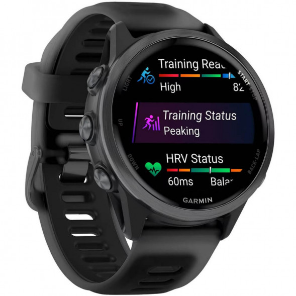 Умные часы Garmin Forerunner 570 42 мм Slate Grey Aluminium/Translucent Black 010-02970-00 в Иваново