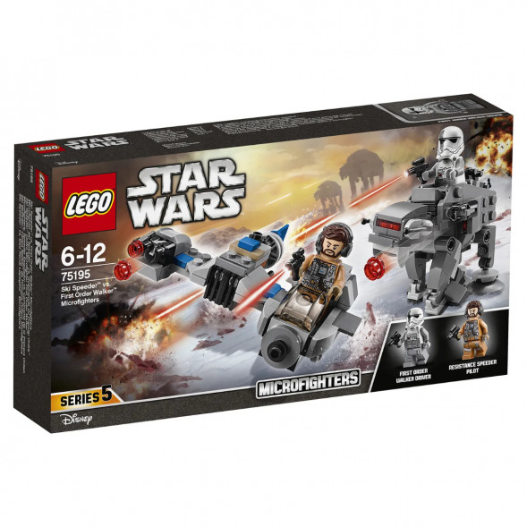 Конструктор LEGO Star Wars 75195 Бой пехотинцев Первого Ордена против спидера на лыжах в Иваново