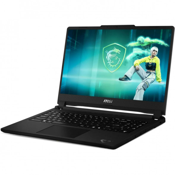Ноутбук MSI Cyborg 15 C2WE-016XRU (15.6&amp;quot;, IPS, Intel Core 7 240H 2.5ГГц, 10 ядер, 16ГБ DDR5, 1ТБ SSD, NVIDIA GeForce RTX 5050 - 8 ГБ, FreeDOS), серый в Иваново