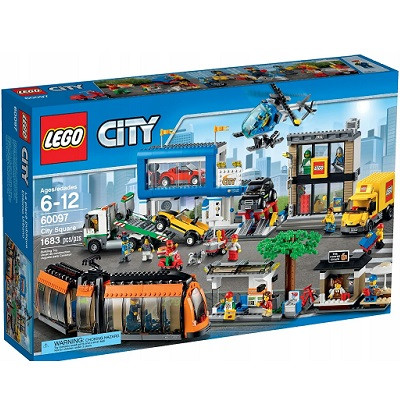 Конструктор LEGO City 60097 Городская площадь, 1683 дет. в Иваново