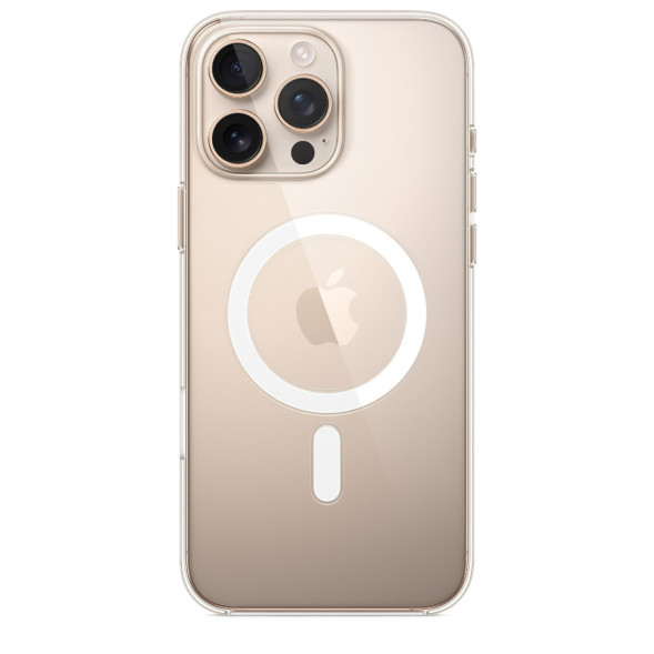 Чехол Apple Clear Case with MagSafe для iPhone 16 Pro Max, прозрачный (MA7F4ZM/A) в Иваново
