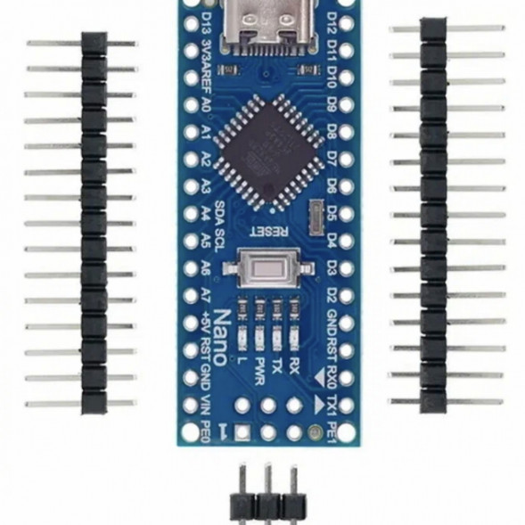 Микроконтроллер Arduino NANO TYPE-C V3.0 (совместимый) Atmega328 CH340 в Иваново