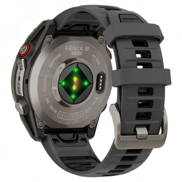Умные часы Garmin Fenix 8 PRO, 47 мм, AMOLED, Sapphire, Titanium with Graphite/Black Silicone Band 010-03198-10 в Иваново