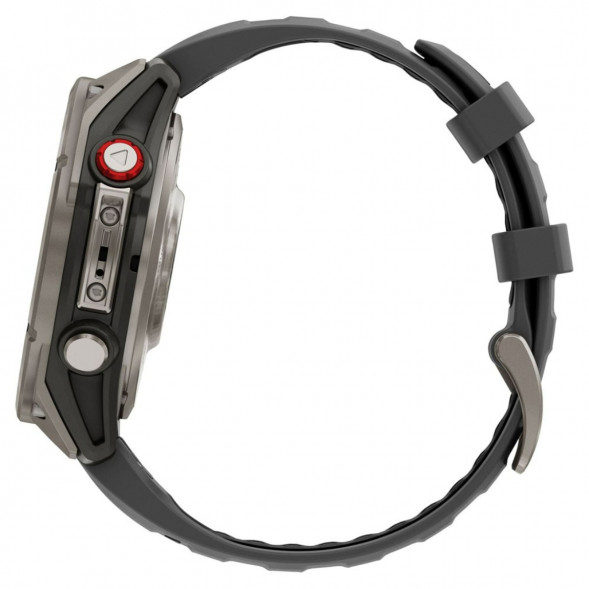 Умные часы Garmin Fenix 8 PRO, 51 мм, AMOLED, Sapphire, Titanium with Graphite/Black Silicone Band 010-03199-10 в Иваново