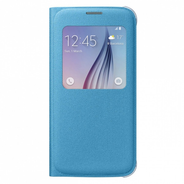 Чехол для Samsung Galaxy S6 S-View Cover (EF-CG920BLE), Blue в Иваново
